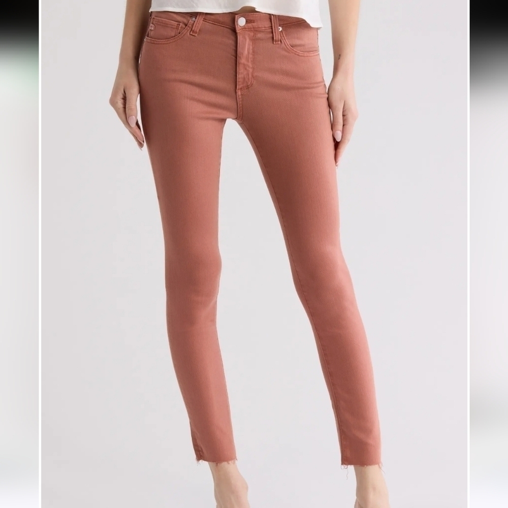 AG Jeans The Legging Ankle Jeans Super Skinny Washed Stretch Womens Size 29